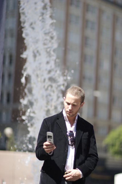 Formalwear at the Fountain