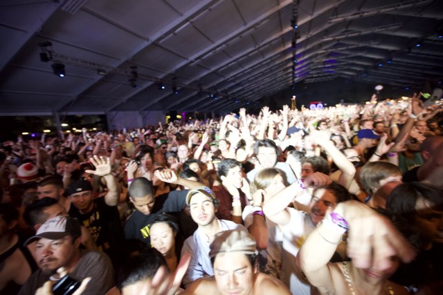 Urban Crowd at Coachella Saturday Concert