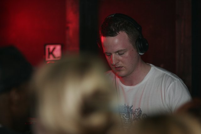White Shirt and Headphones at the Party