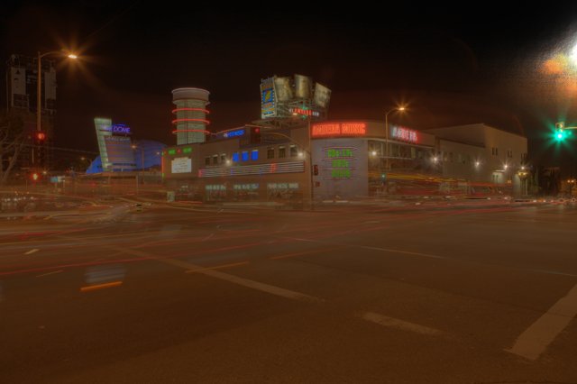 Nighttime Traffic in the Metropolis