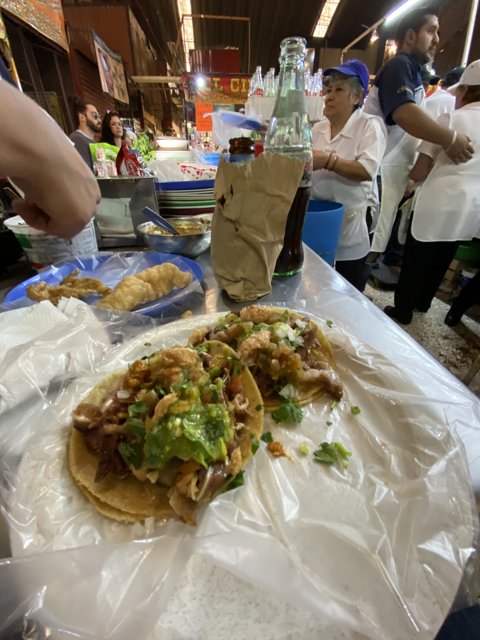 Lunch Preparation at Mercado de Coyoacán