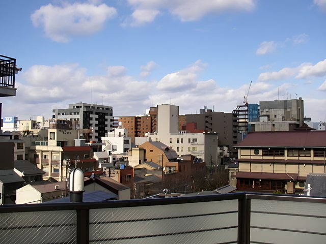 Cityscape from a Kyoto Condo Balcony
