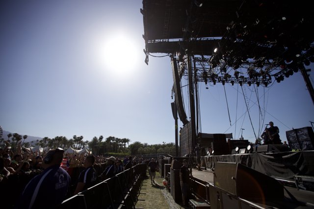 Sun-Kissed Crowd at Coachella