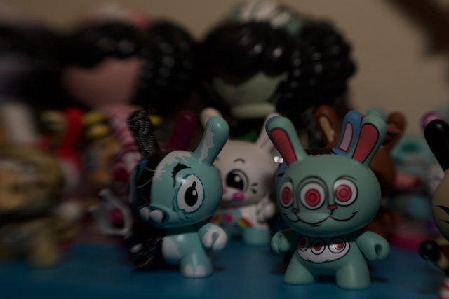 A Playful Bunch of Toy Figures