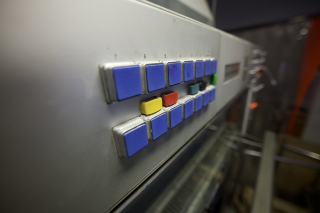 Control Panel of a Railway Device