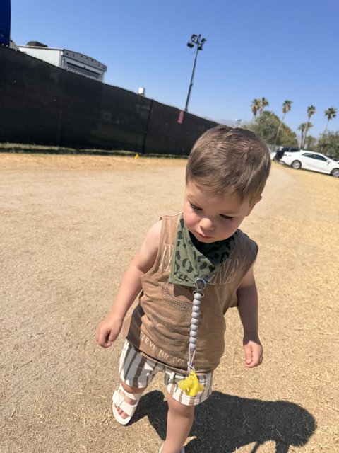 Sunny Steps: A Toddler’s Day Out at Coachella 2024