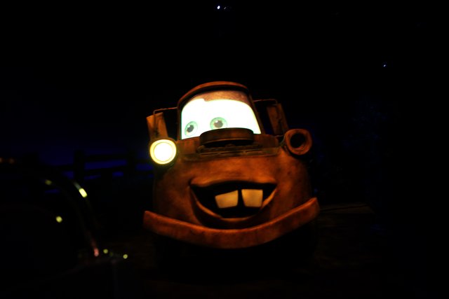 Magical Smiling Car at Disneyland