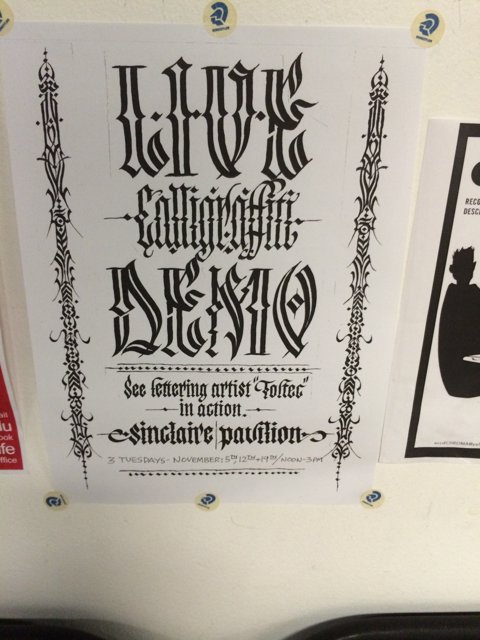 Classic Calligraphy Poster