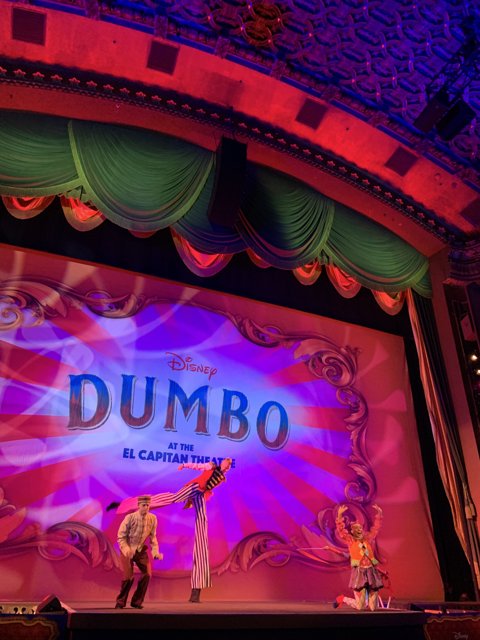 Marta's Solo Performance in Dumbo the Musical at Disneyland