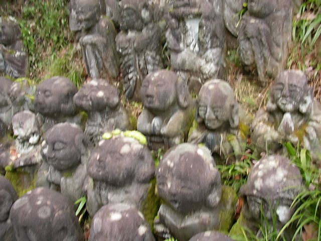 Stone Statues in the Wild