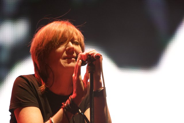 Red-Haired Singer Belts Out Hit at Coachella