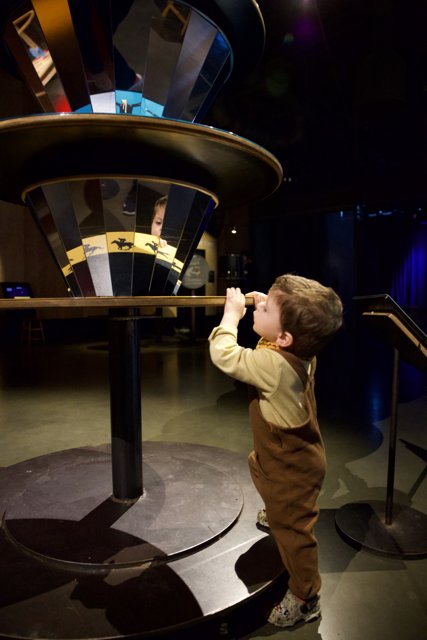 A Moment in Time: Wesley at the Exploratorium