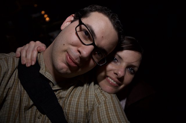 Dave and Penelope Share a Moment at Respect Gridlock