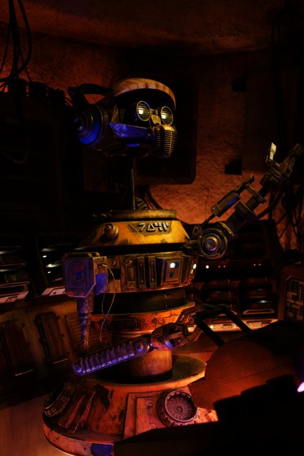 Robot Factory in the Dark