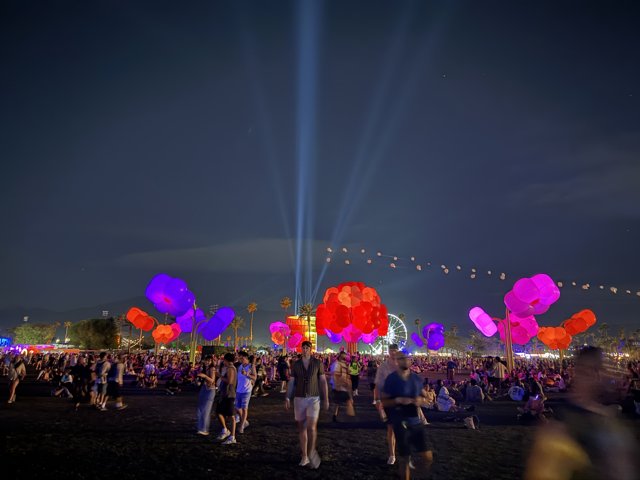 Night Illuminations at the Empire Polo Club