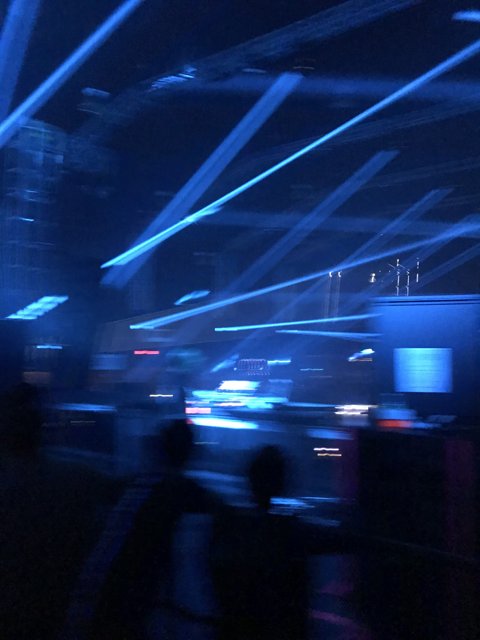 Blue Nightclub Haze