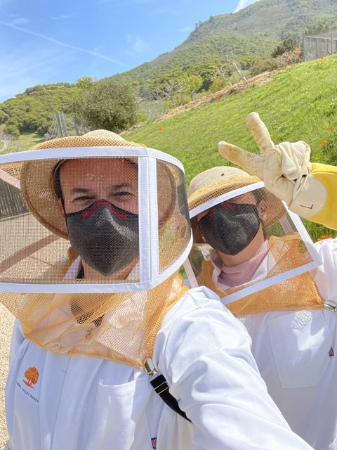 Beekeepers in California