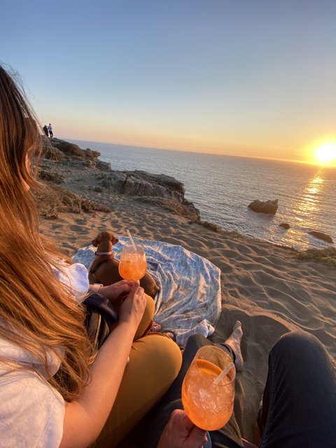Sunset Sips by the Sea