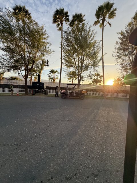 Sunset Serenity at the Polo Grounds