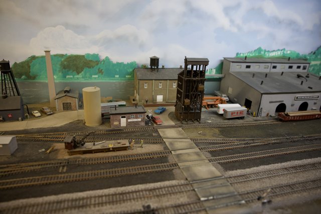 Miniature Marvels: An Industrial Landscape