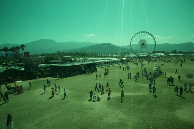 Sunlit Festivities at Coachella 2024