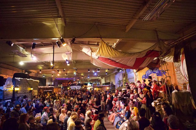 Night Market Extravaganza at Dickens Christmas Fair, 2023
