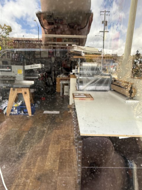 Reflective Moment in Emeryville