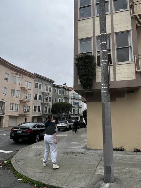 Urban Walkway in San Francisco