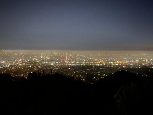 A Nighttime View of the Metropolis