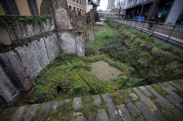 Abandoned Ruins Reclaimed by Nature in Urban London