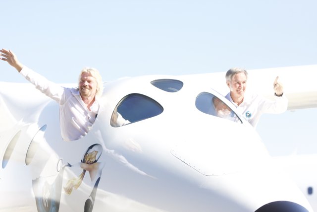 Flight with Branson and Rutan