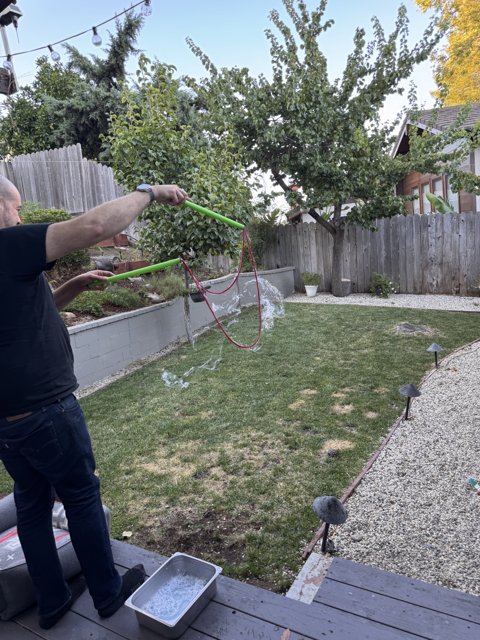 Backyard Bubble Bliss