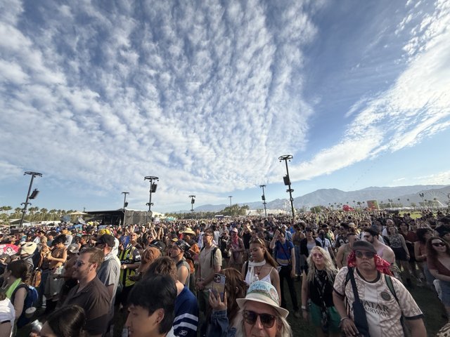 Euphoric Gathering Under Open Skies