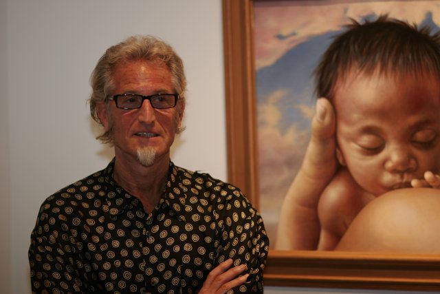 Portrait of a Man Admiring a Painting