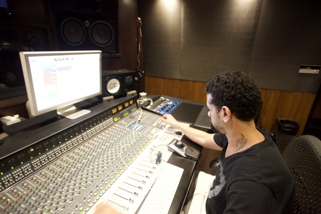 Studio Recording Session
