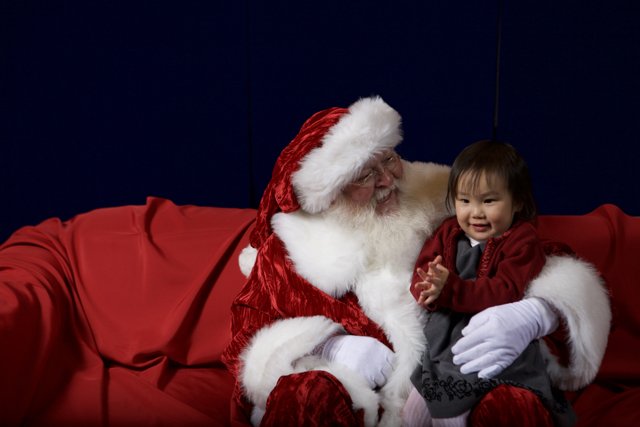 A Jolly Meeting with Santa