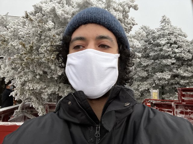 Snowy Masked Man