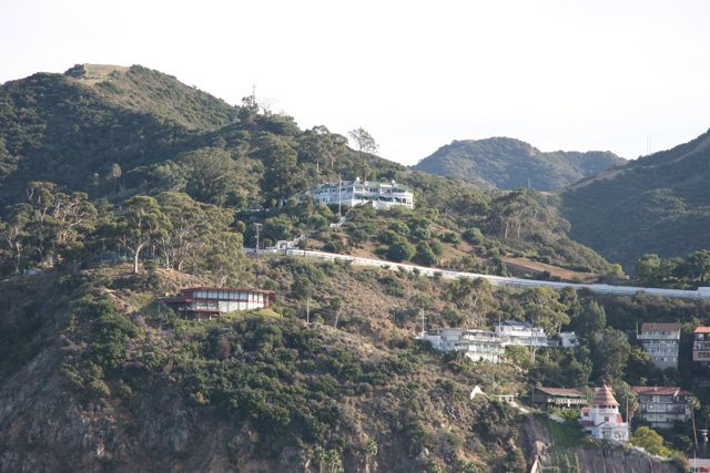 Houses on a Picturesque Hillside