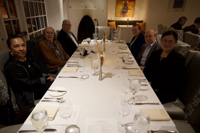 Elegant Group Dinner at Fine Dining Restaurant