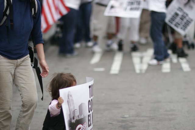 Little Girl Makes a Statement