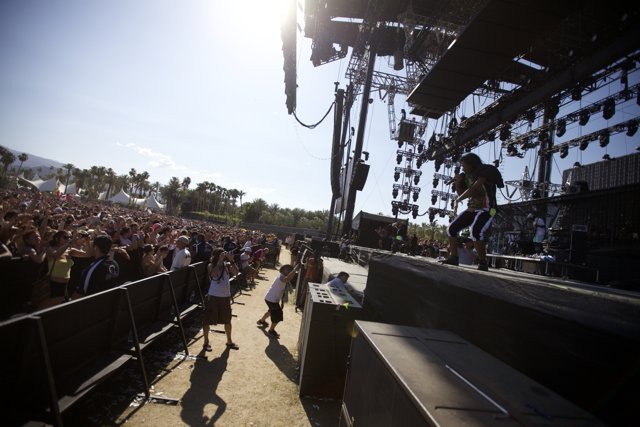 Skateboarding and Rocking Out at Coachella
