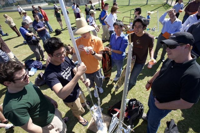 Kite-Flying Fun at Caltech's Engineering Competition