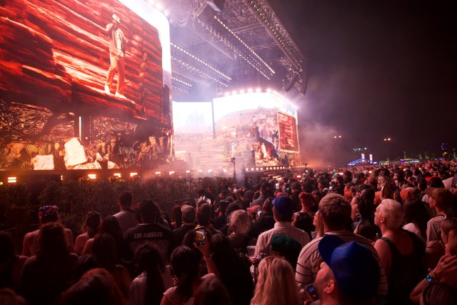 Enthralling Night at Coachella 2024: Live Performance Under the Stars