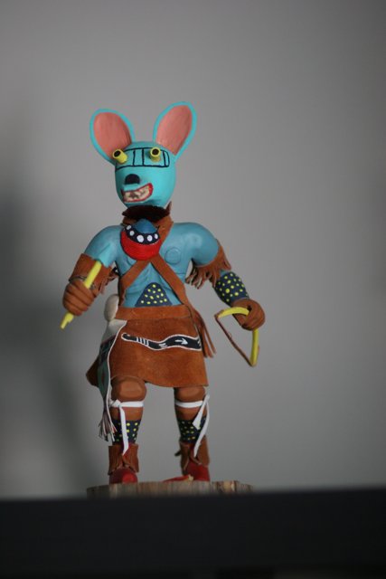 Traditional Mouse Figurine
