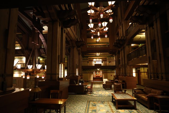 Grand Lobby at Disneyland Resort