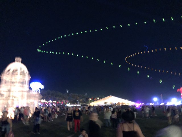 Lights and Kites at the Urban Festival