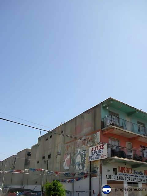 Mural on Historic Ensenada Building