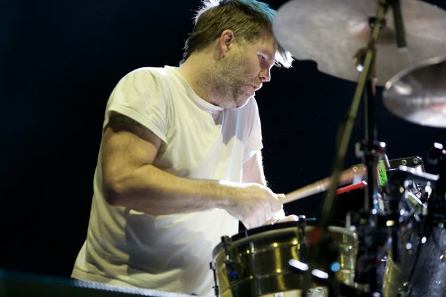 James Murphy on Drums