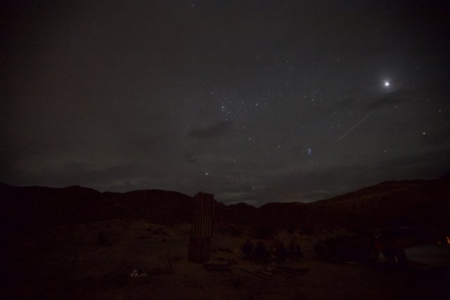 Night Sky Gazing in the Desert