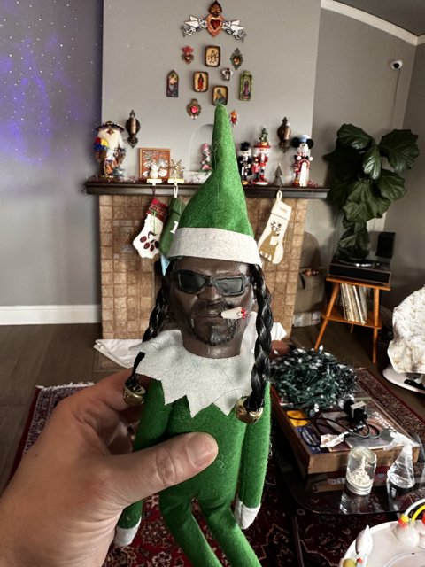 Christmas Cheer with a Festive Elf Doll